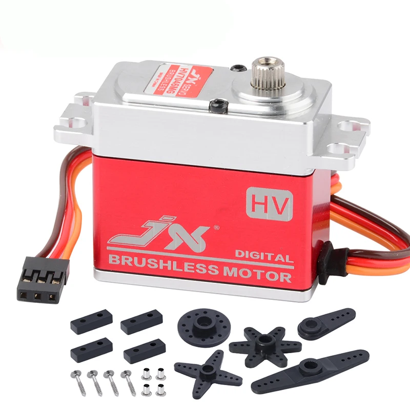 Rc Helicopter Servo - มอเตอร์ไร้แปรงถ่าน JX Servo BLS-HV7032/7046MG แรงบิดสูง ตัวเครื่องโลหะเต็ม