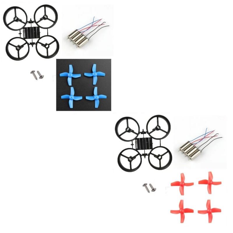 Rc Helicopter Battery - ชุดโครงสร้างโดรนขนาดเล็ก JJRC H36 Eachine E010 สำหรับประกอบเอง