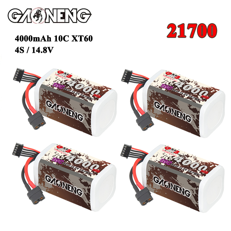 Rc Helicopter Parts - GNB 4000mAh 4S 14.8V 10C 20C