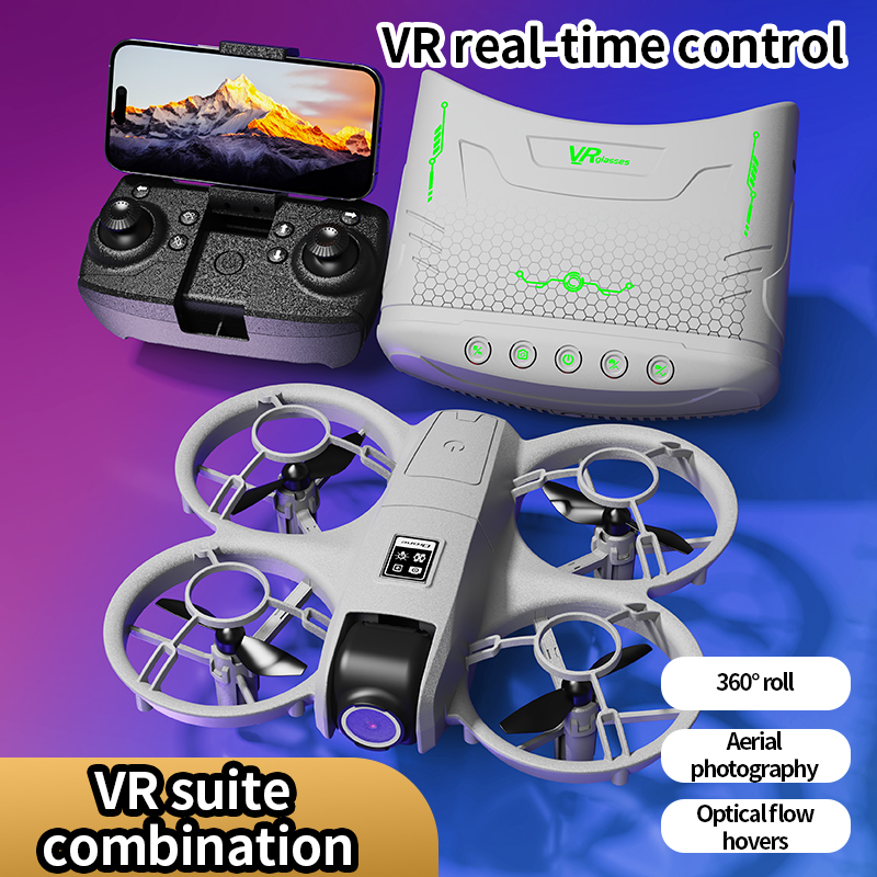 Rc Helicopter Mini - โดรน X228 VR FPV กล้องคู่ HD