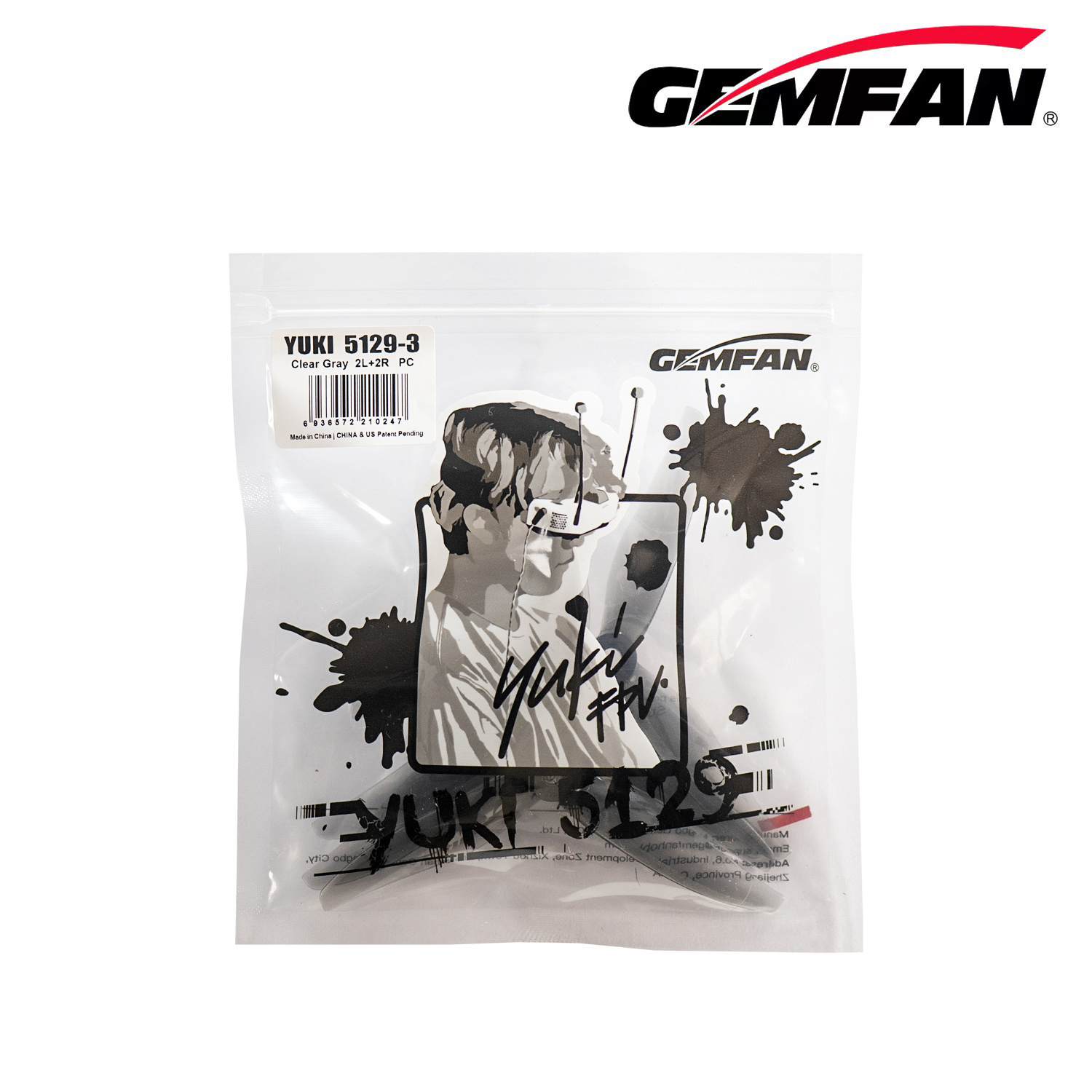 Rc Helicopter Remote Control - ใบพัด Gemfan 5129 ขนาด 5 นิ้ว