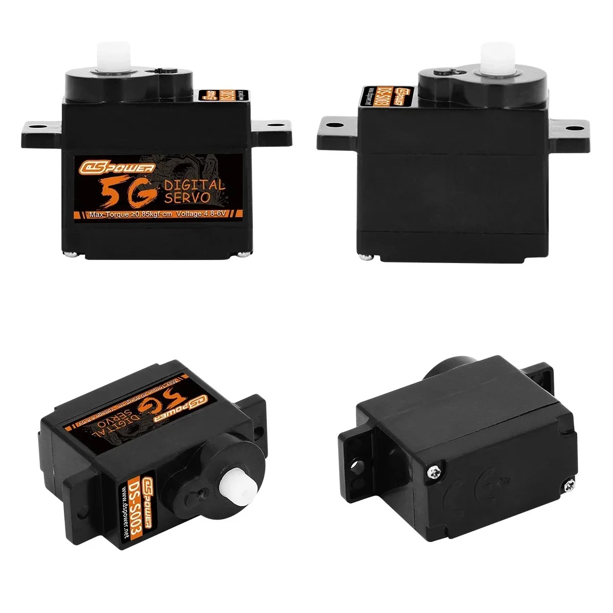 DSpower 5G ไมโครดิจิตอลเซอร์โว - Rc Helicopter Large บทวิจารณ์และราคา