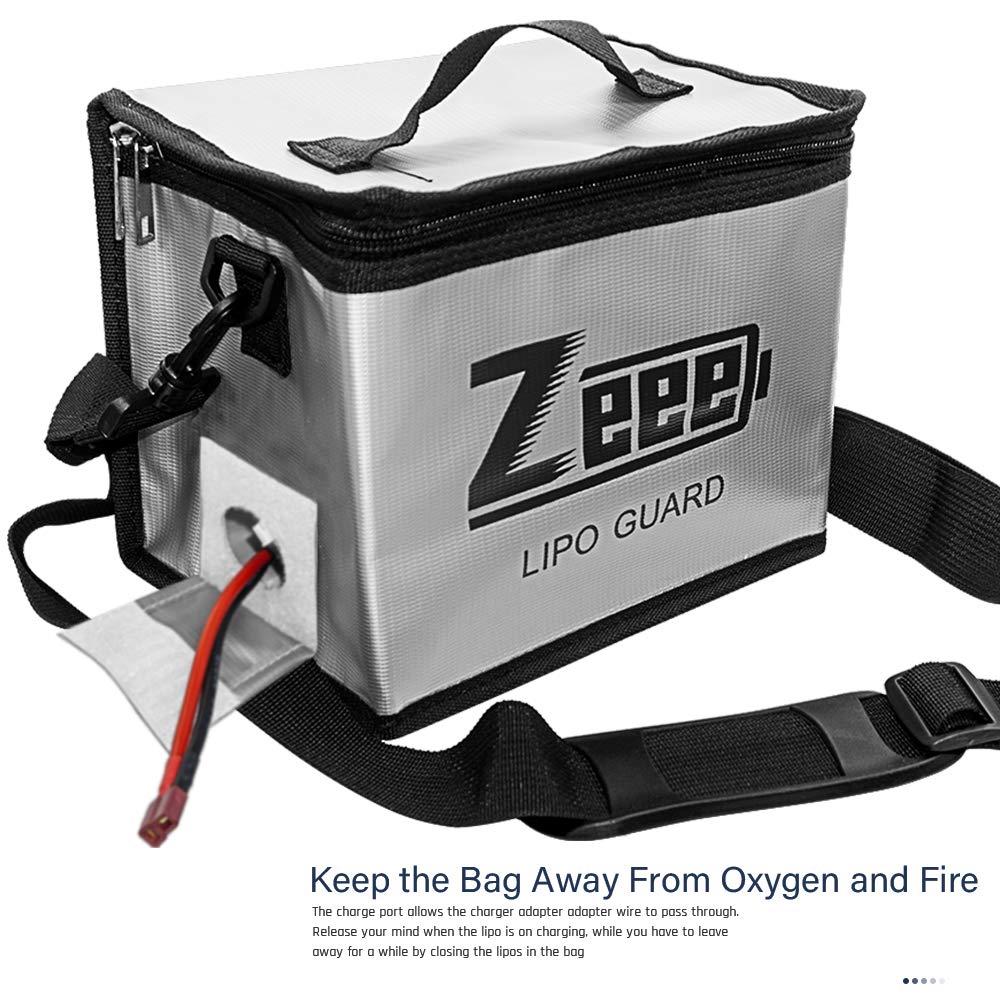 Zeee Lipo แบตเตอรี่ปลอดภัยกระเ - Rc Helicopter Bag บทวิจารณ์และราคา