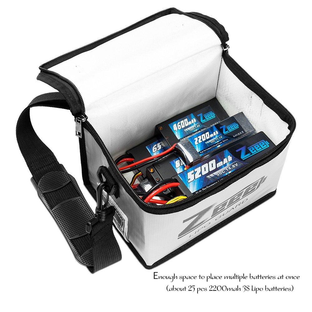 Zeee Lipo แบตเตอรี่ปลอดภัยกระเ - Rc Helicopter Bag บทวิจารณ์และราคา