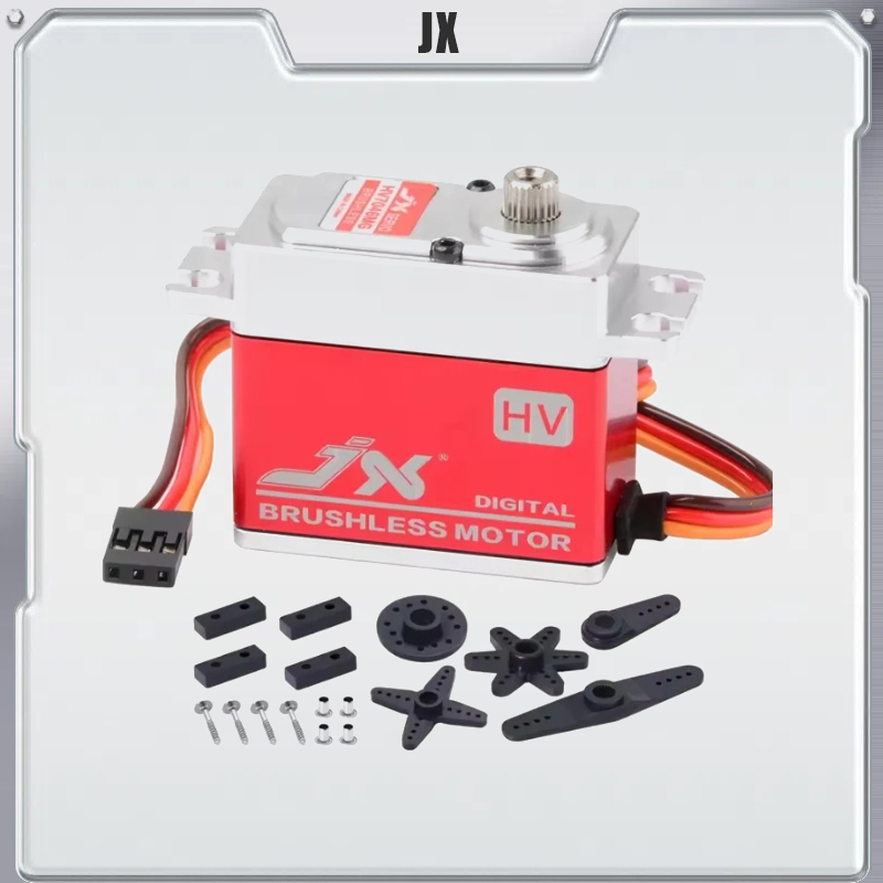 มอเตอร์บรัชเลส JX Servo BLS-HV - Rc Helicopter Large บทวิจารณ์และราคา