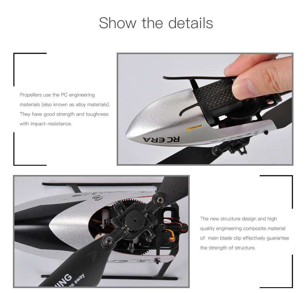 เฮลิคอปเตอร์บังคับวิทยุ C129 V - Rc Helicopter Large บทวิจารณ์และราคา
