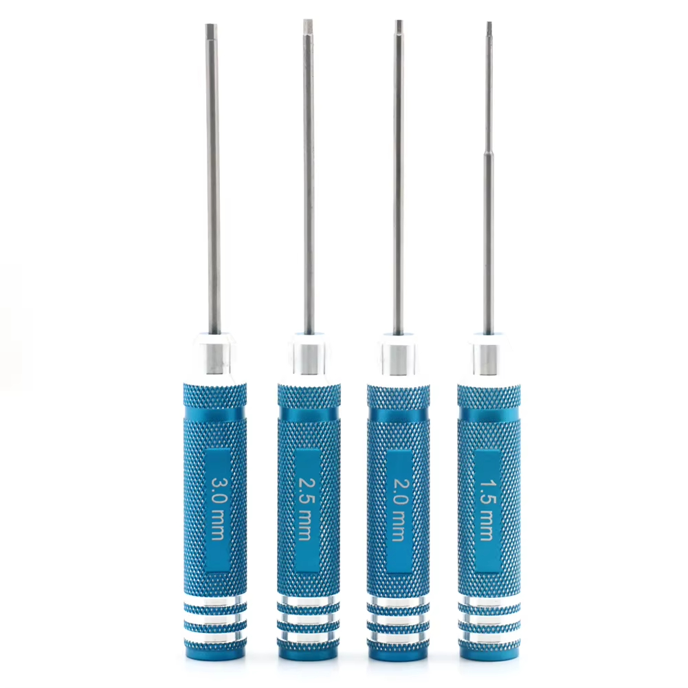 4pcs Hex Screw DRIVER ชุดไทเทเ - Rc Helicopter Tool Kit บทวิจารณ์และราคา
