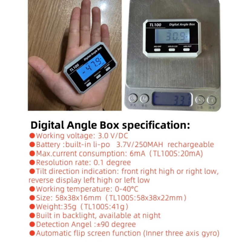 เครื่องวัดมุมในแนวนอนเครื่องวั - Rc Helicopter Case บทวิจารณ์และราคา