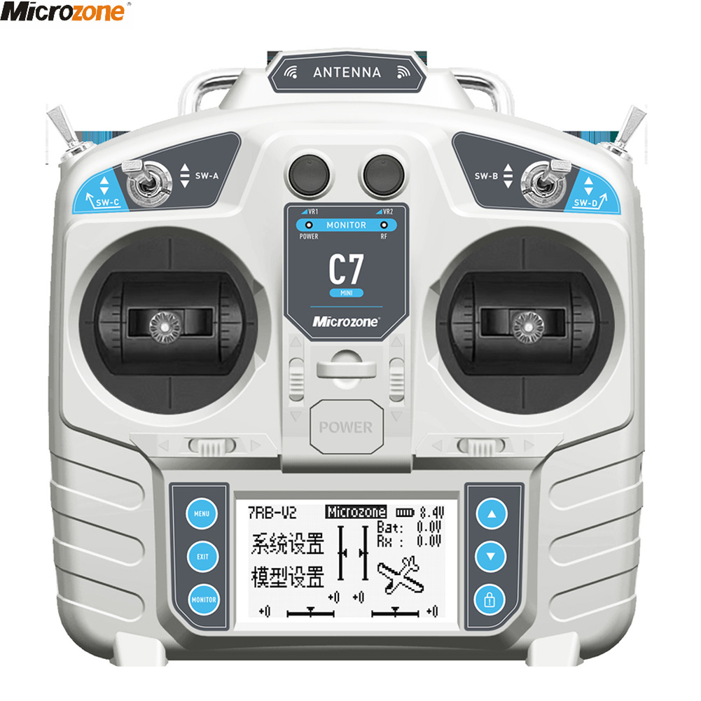 MicroZone MC7 Controller C7 เค - Rc Helicopter Remote Control บทวิจารณ์และราคา
