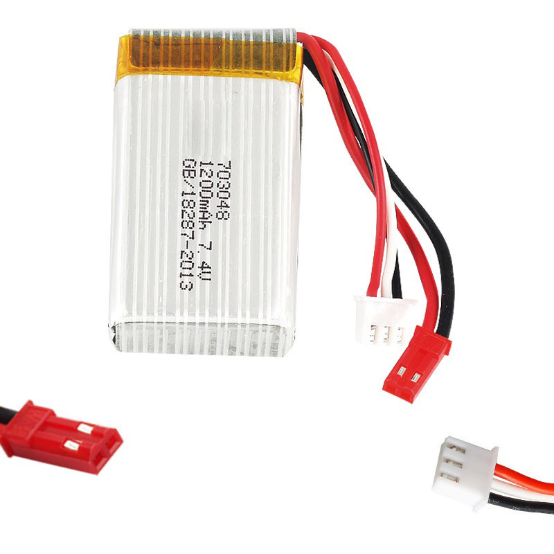 แบตเตอรี่ลิโป 2S 7.4V 1200mAh  - Rc Helicopter Parts บทวิจารณ์และราคา