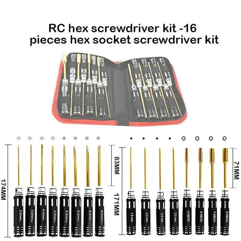 ชุดไขควงหกเหลี่ยม RC - ชุดไขคว - Rc Helicopter Tool Kit บทวิจารณ์และราคา
