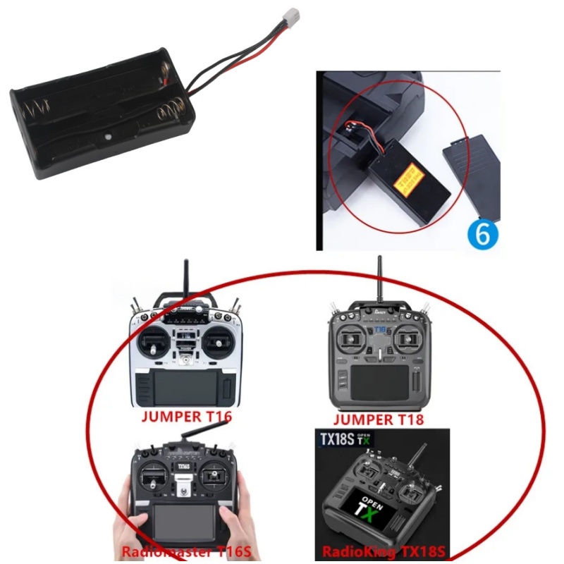 RadioMaster TX16S 2S 18650 กล่ - Rc Helicopter Case บทวิจารณ์และราคา