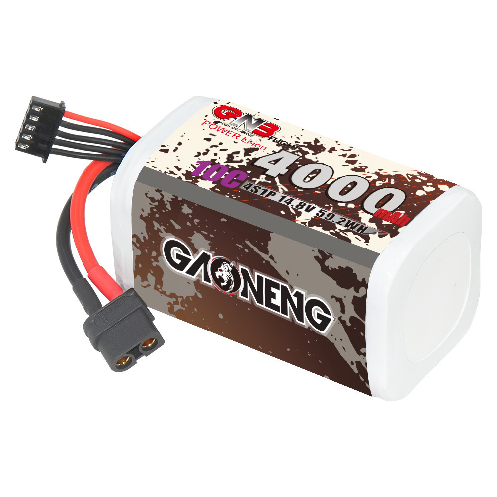 GNB 4000mAh 4S 14.8V 10C 20C พ - Rc Helicopter Parts บทวิจารณ์และราคา