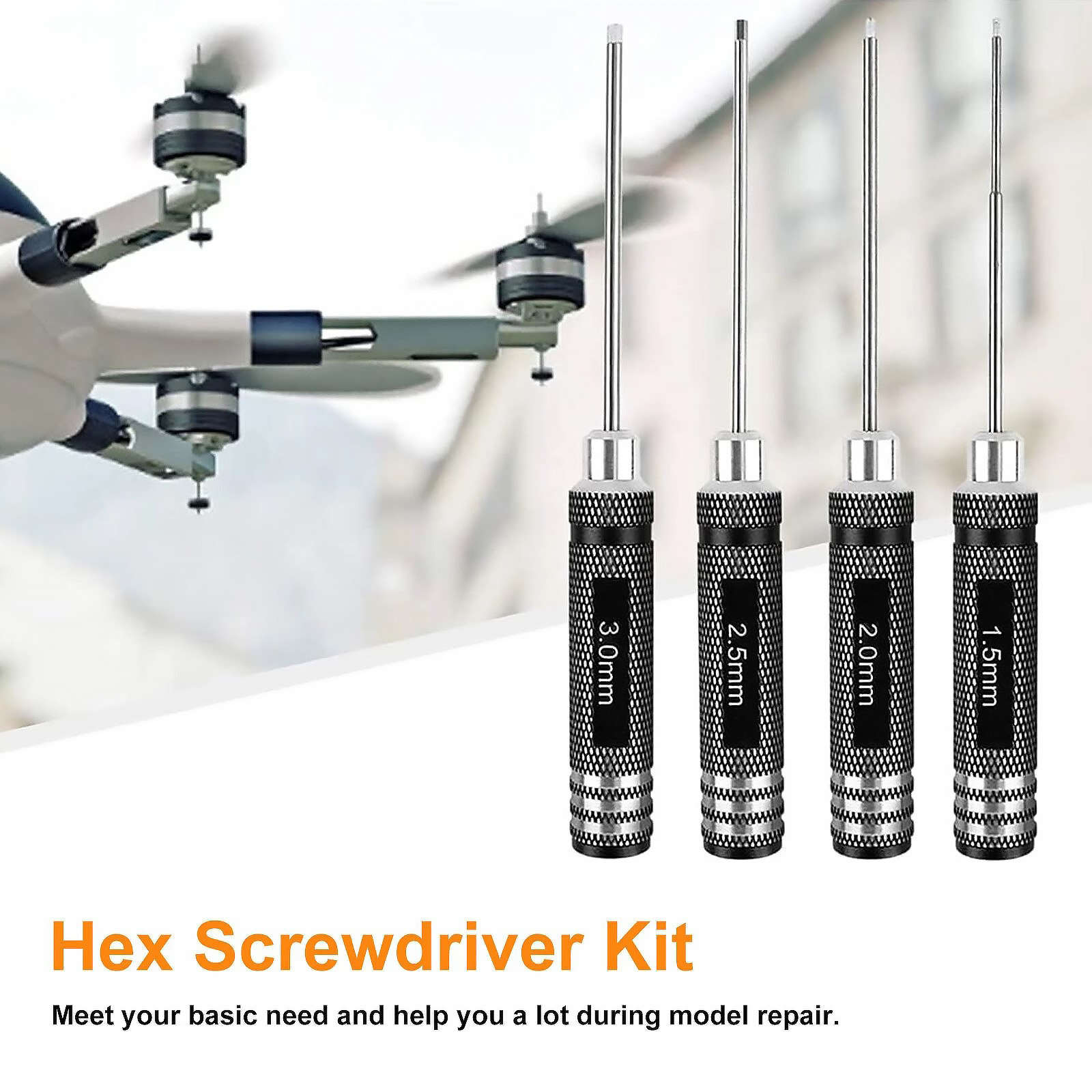 ชุดไขควงหกเหลี่ยมสำหรับงานซ่อม - Rc Helicopter Tool Kit บทวิจารณ์และราคา