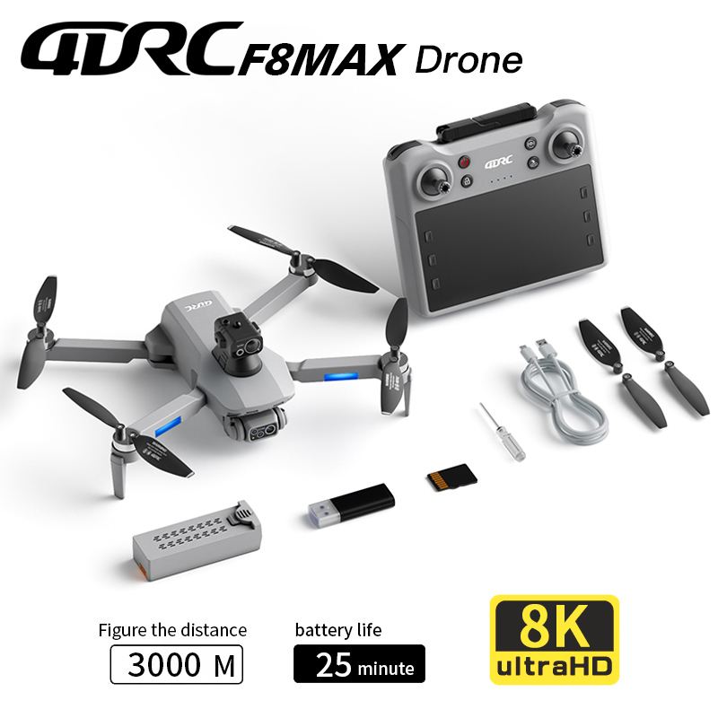 โดรน F8 MAX GPS ระดับมืออาชีพ  - Rc Helicopter Case บทวิจารณ์และราคา