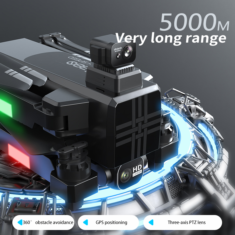โดรน A380 4K HD สามแกนกันสั่นแ - Rc Helicopter Case บทวิจารณ์และราคา