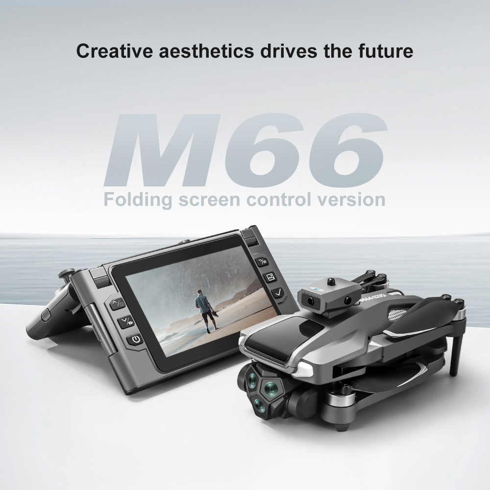 โดรนพับได้ M66 RC พร้อมหน้าจอพ - Rc Helicopter Case บทวิจารณ์และราคา