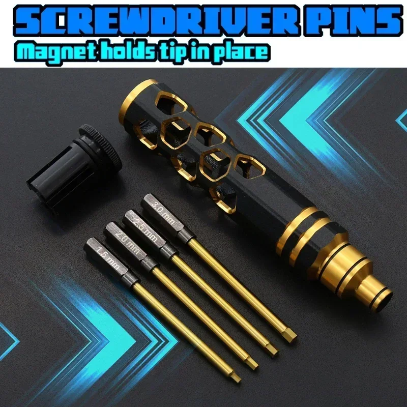 ไขควงหัวหกเหลี่ยม 4 ใน 1 ไขควง - Rc Helicopter Tool Kit บทวิจารณ์และราคา