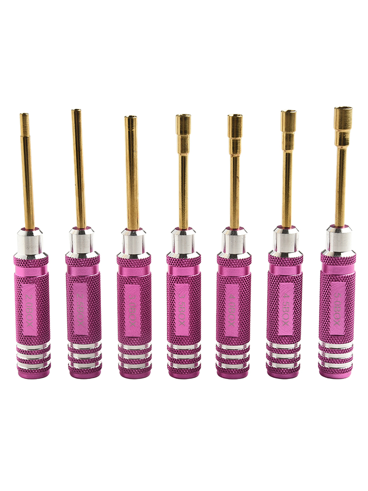 ชุดไขควงหกเหลี่ยม 7 ชิ้น 2-5 ม - Rc Helicopter Tool Kit บทวิจารณ์และราคา